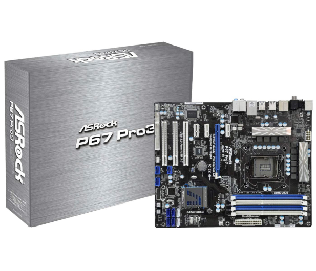 ASRock P67 PRO 3 B3 (P67 PCI-E DDR3) - 65153 - zdjęcie